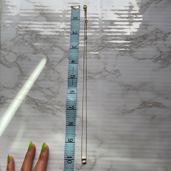 Urban Outfitters-Layered Geometric Shapes Necklace - Picture 7 of 10